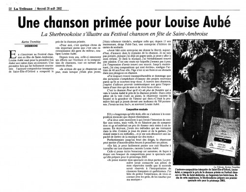 Louise_Aube_Tribune_28-08-2002
